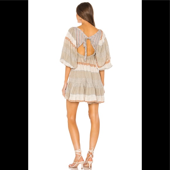 NWT $148 Free People Cozy Striped Mini Dress XS S - Picture 4 of 14